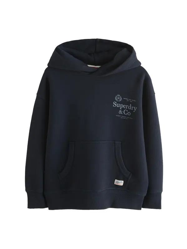 Superdry & Co Superdry & Co Sweater majica  mornarsko plava / svijetloplava