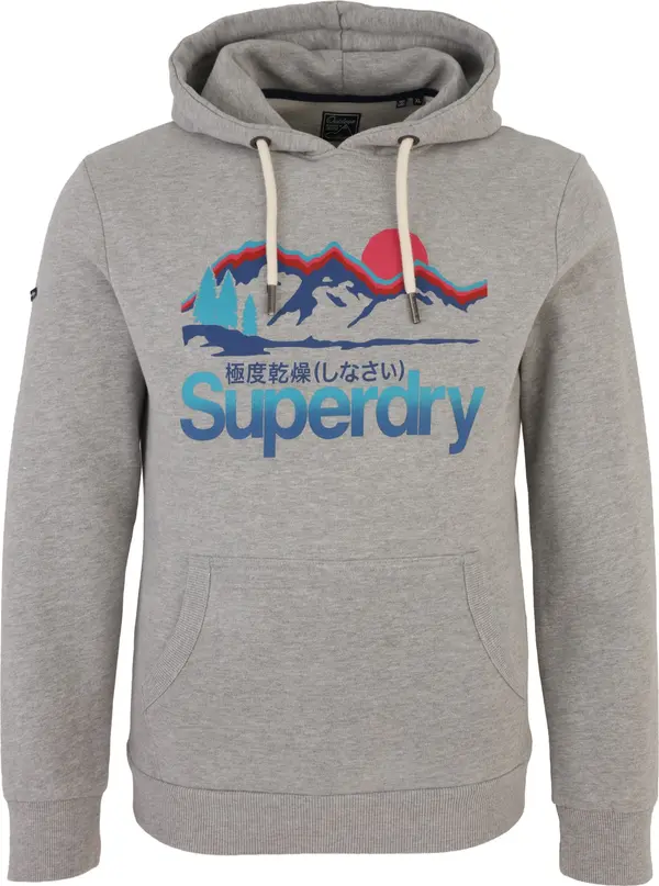 Superdry & Co Superdry & Co Sweater majica  plava / azur / siva melange / tamno roza