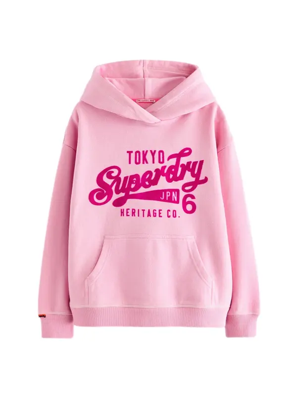 Superdry & Co Superdry & Co Sweater majica  roza / tamno roza