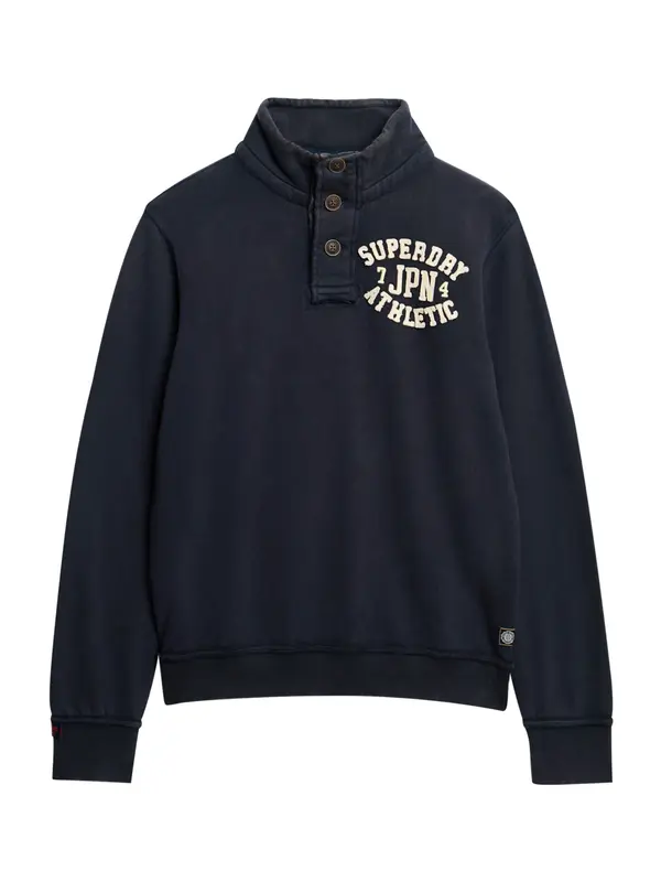 Superdry & Co Superdry & Co Sweater majica  svijetlobež / noćno plava