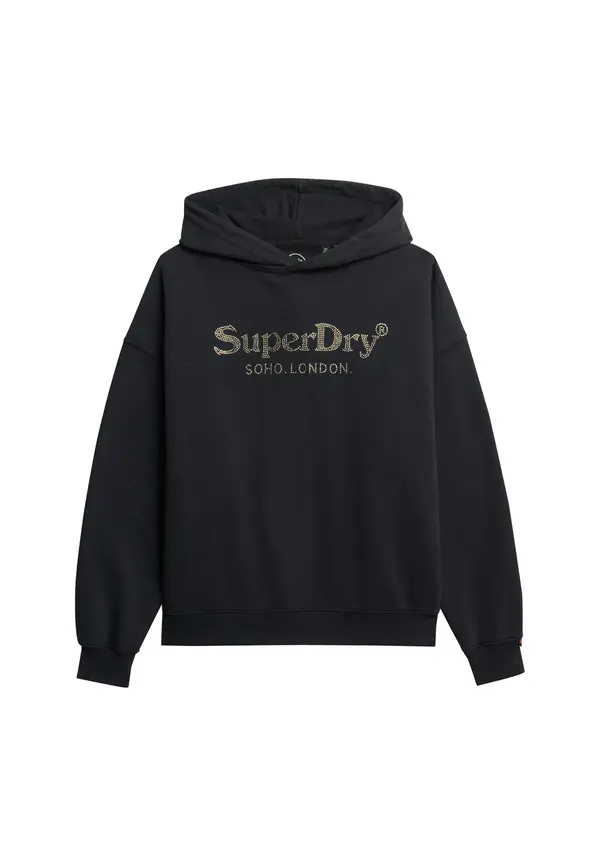 Superdry & Co Superdry & Co Sweater majica 'Venue'  zlatna / crna