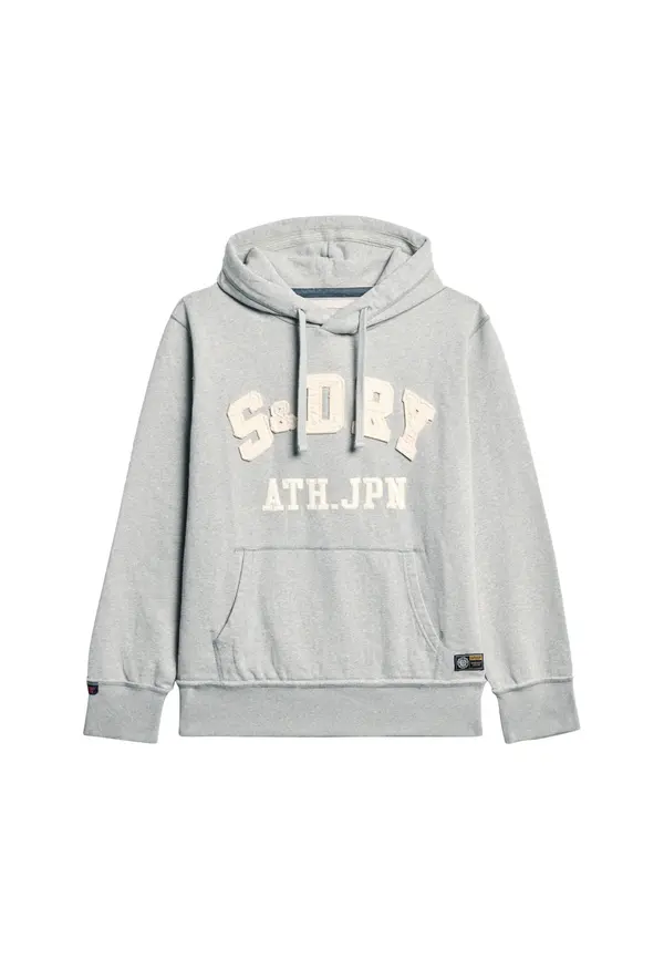 Superdry & Co Superdry & Co Sweater majica 'Vintage Athletic'  boja pijeska / svijetlosiva