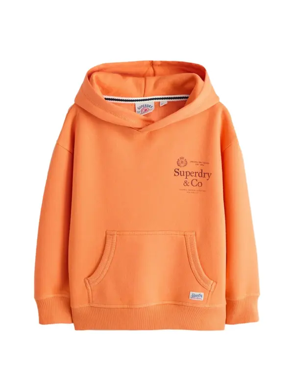 Superdry & Co Superdry & Co Sweater majica  zeleno smeđa / narančasta