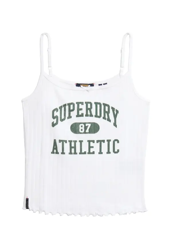 Superdry & Co Superdry & Co Top  zelena / vuneno bijela