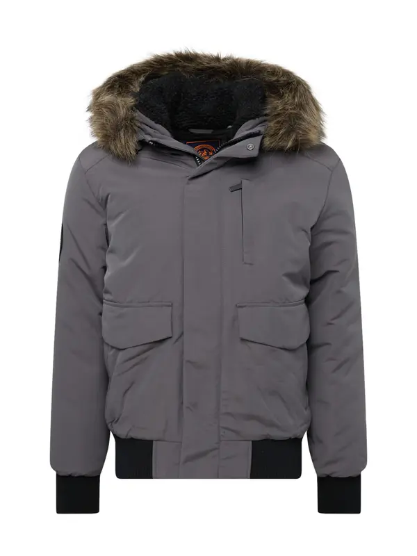 Superdry & Co Superdry & Co Zimska jakna 'Everest'  tamo siva
