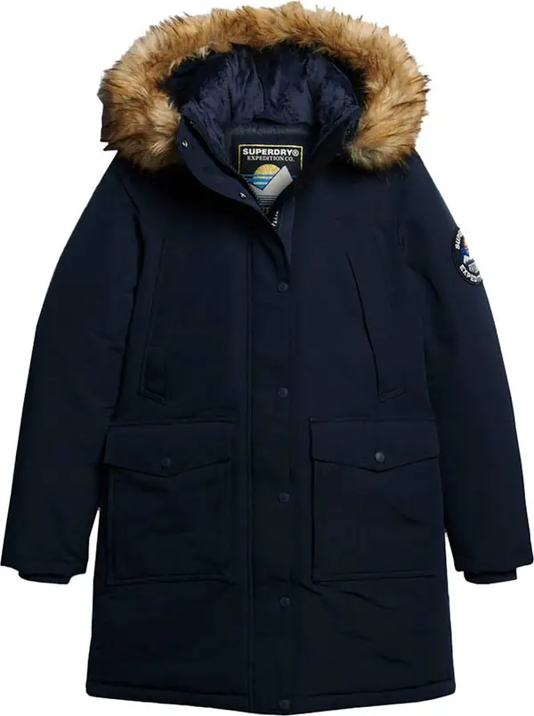 Superdry & Co Superdry & Co Zimska parka 'Everest'  bež / morsko plava