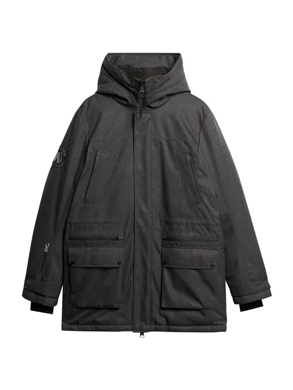 Superdry & Co Superdry & Co Zimska parka  tamo siva