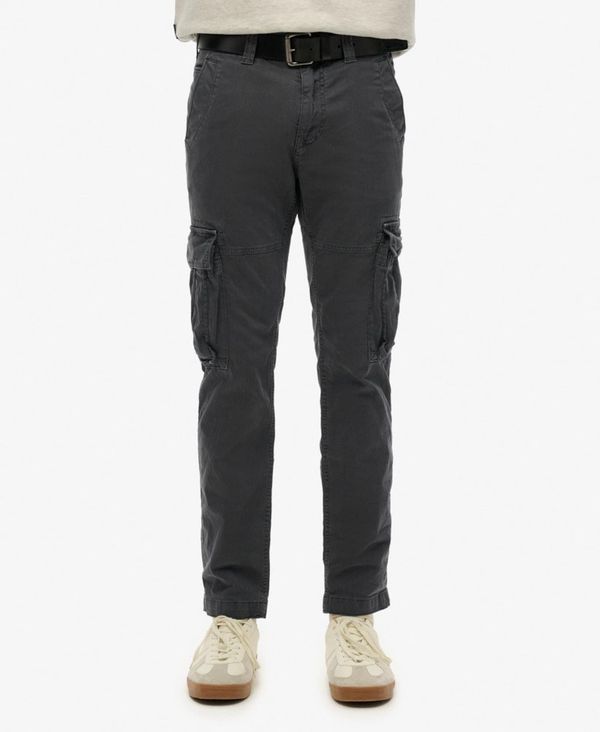 Superdry Superdry Cargo hlače  tamo siva