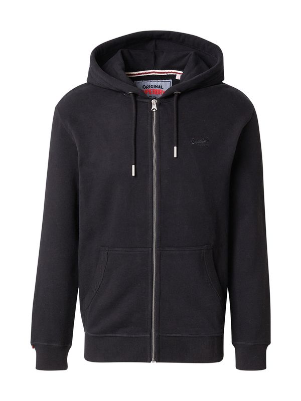 Superdry Superdry Gornji dio trenirke 'ESSENTIAL'  crna