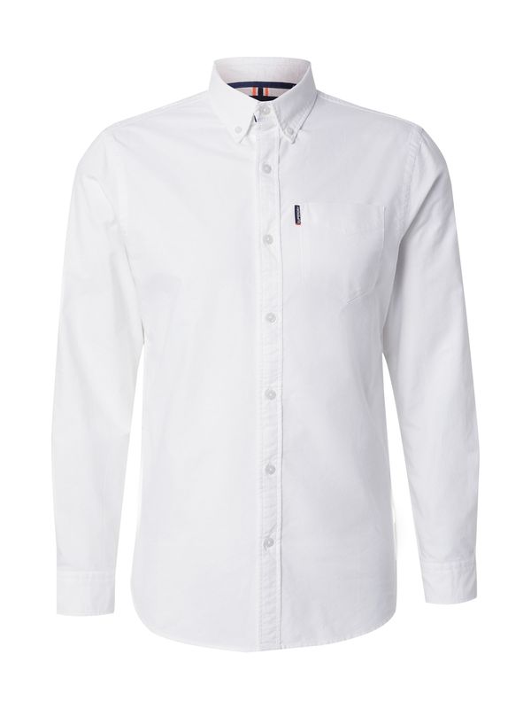 Superdry Superdry Košulja 'ESSENTIALS'  bijela