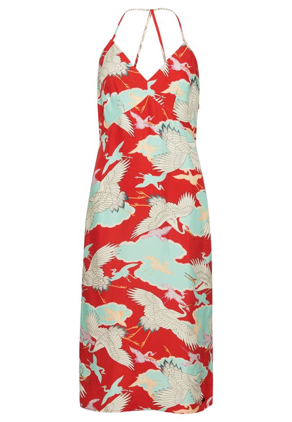 Superdry Superdry Ljetna haljina  tirkiz / ljubičasta / crvena / bijela