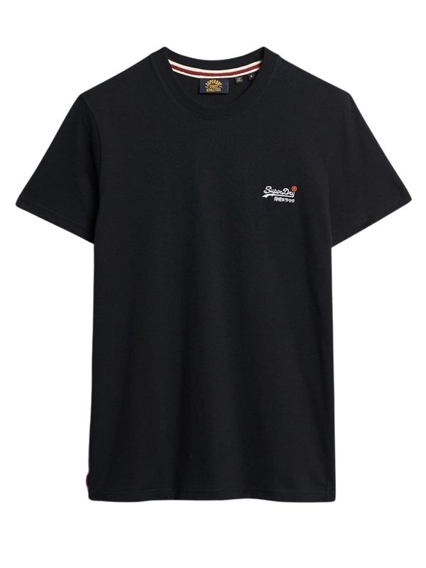 Superdry Superdry Majica 'Essential'  crna / bijela