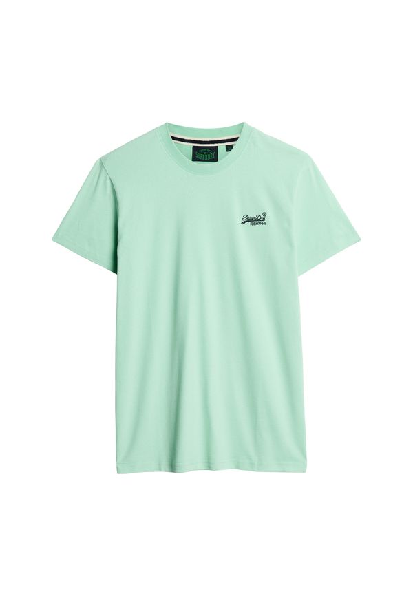 Superdry Superdry Majica 'Essential'  menta / tamno zelena