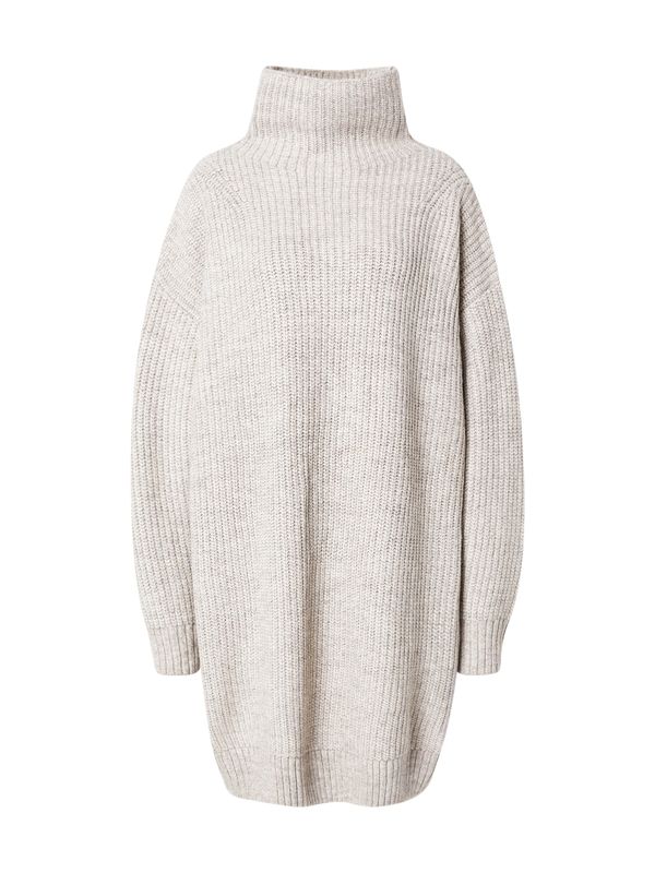 Superdry Superdry Pletena haljina  bež siva