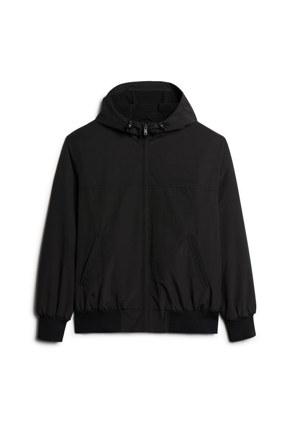 Superdry Superdry Prijelazna jakna  siva / crna