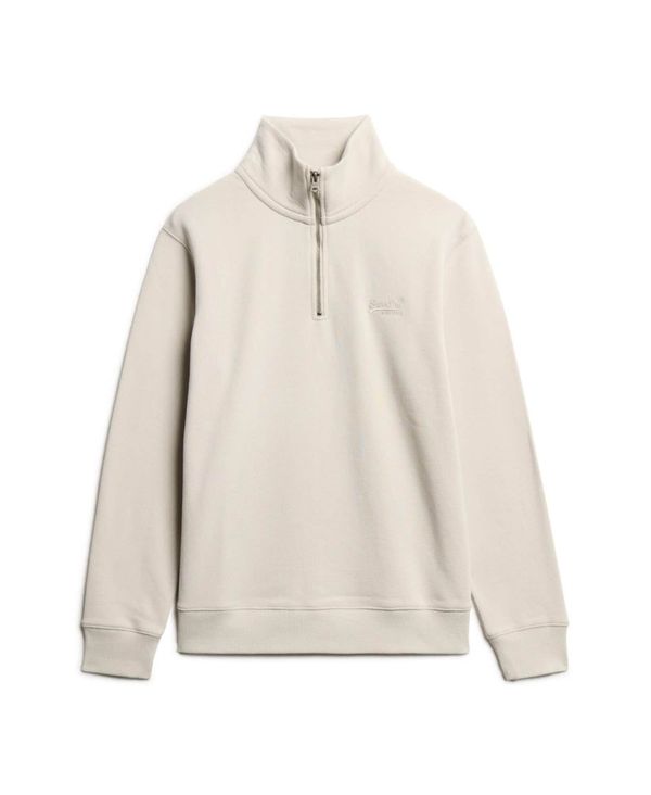 Superdry Superdry Sweater majica 'Essential'  boja pijeska