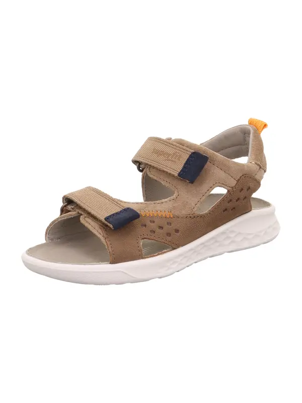 SUPERFIT SUPERFIT Otvorene cipele 'LAGOON'  mornarsko plava / brokat / cappuccino