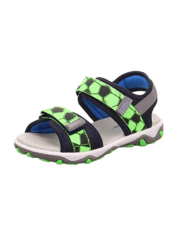 SUPERFIT SUPERFIT Otvorene cipele 'MIKE 3.0'  mornarsko plava / siva / limeta