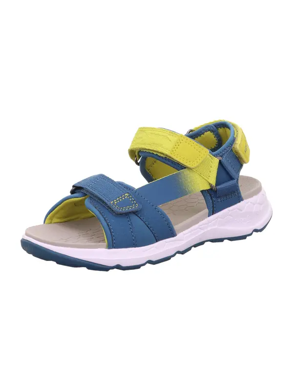 SUPERFIT SUPERFIT Otvorene cipele  plava / žuta