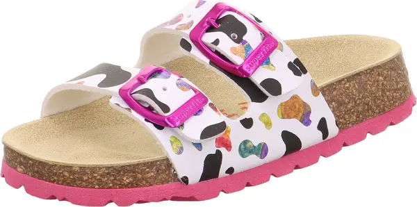 SUPERFIT SUPERFIT Otvorene cipele  roza / bijela