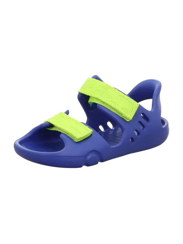 SUPERFIT SUPERFIT Otvorene cipele 'SPLASH-S'  kraljevsko plava / jabuka