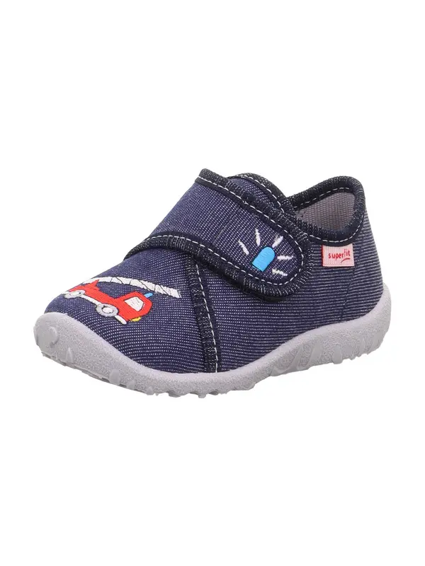 SUPERFIT SUPERFIT Papuče 'SPOTTY'  nebesko plava / tamno plava / crvena / bijela