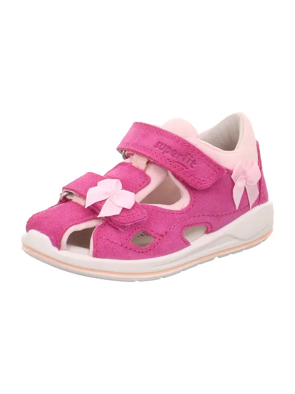 SUPERFIT SUPERFIT Sandale 'BOOMERANG'  roza / pastelno roza