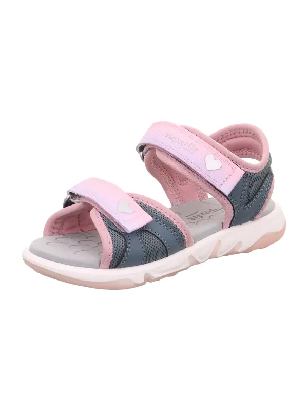 SUPERFIT SUPERFIT Sandale 'Pebbles'  opal / svijetloroza