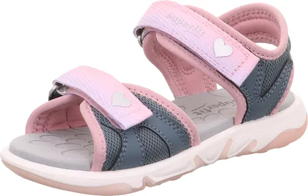 SUPERFIT SUPERFIT Sandale 'Pebbles'  opal / svijetloroza