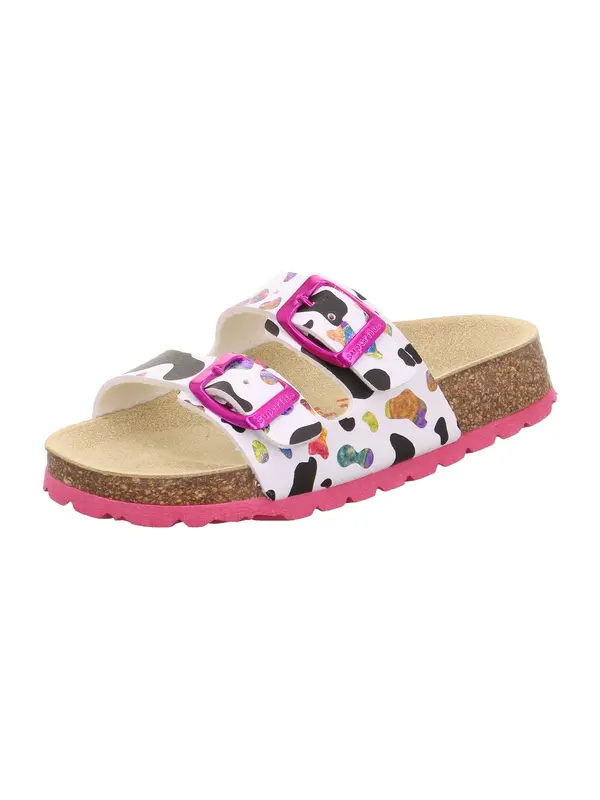 SUPERFIT SUPERFIT Sandale  roza / bijela