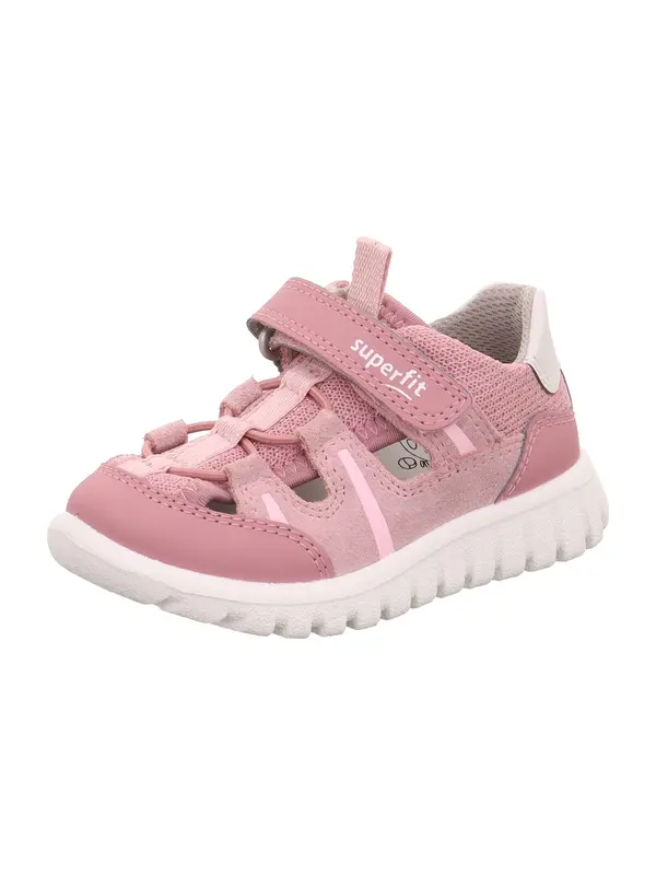 SUPERFIT SUPERFIT Sandale 'SPORT7 MINI'  roza / bijela