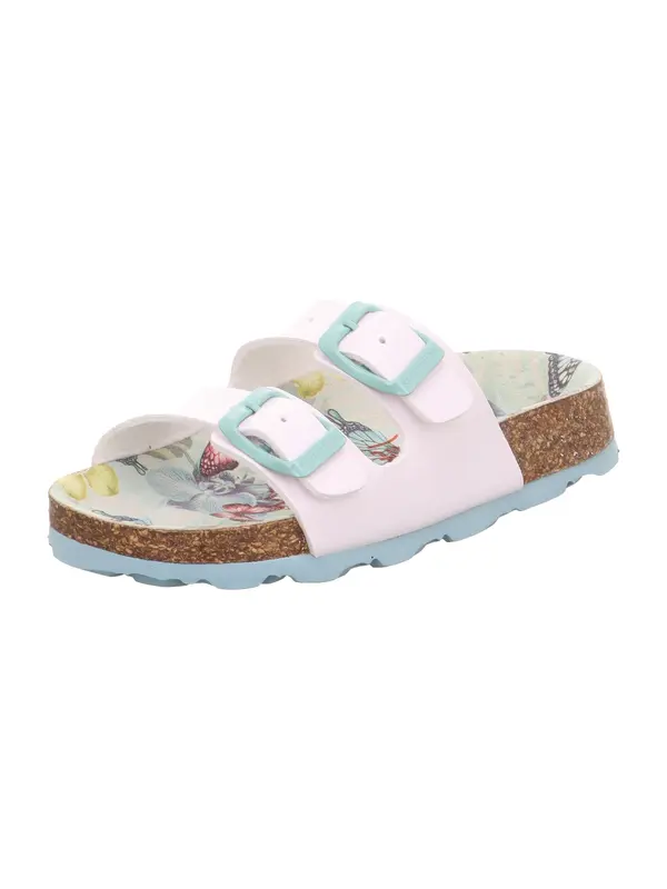 SUPERFIT SUPERFIT Sandale  svijetloplava / pastelno roza / bijela
