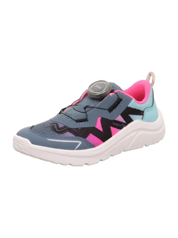 SUPERFIT SUPERFIT Tenisice 'KICKS'  tirkiz / safirno plava / roza / crna