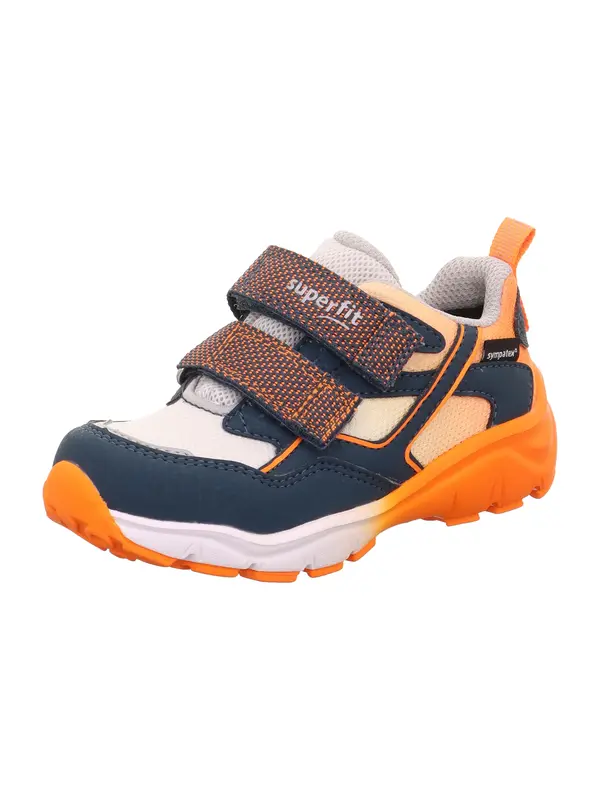 SUPERFIT SUPERFIT Tenisice 'SPORT5'  ecru/prljavo bijela / tamno plava / narančasta