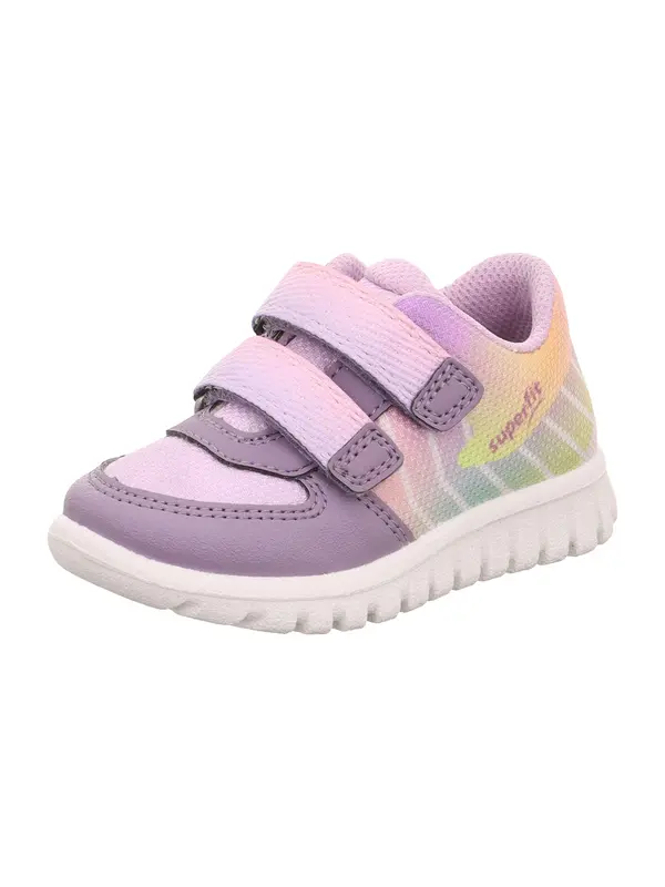 SUPERFIT SUPERFIT Tenisice 'SPORT7 MINI'  svijetložuta / ljubičasta / šljiva / roza