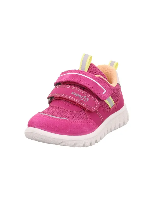 SUPERFIT SUPERFIT Tenisice 'SPORT7 MINI'  žuta / siva / roza