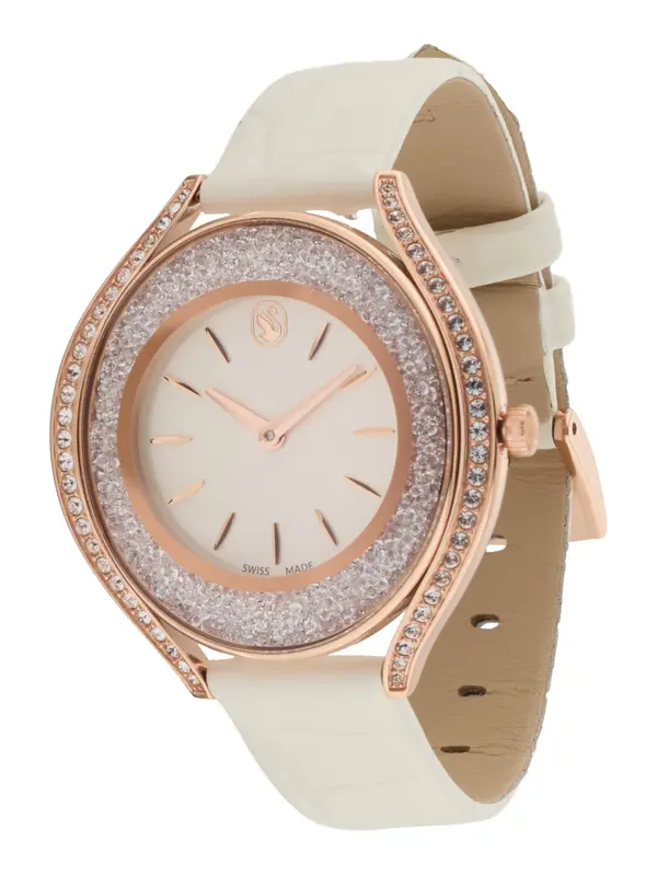 Swarovski Swarovski Analogni sat  zlatna / prozirna / prljavo bijela