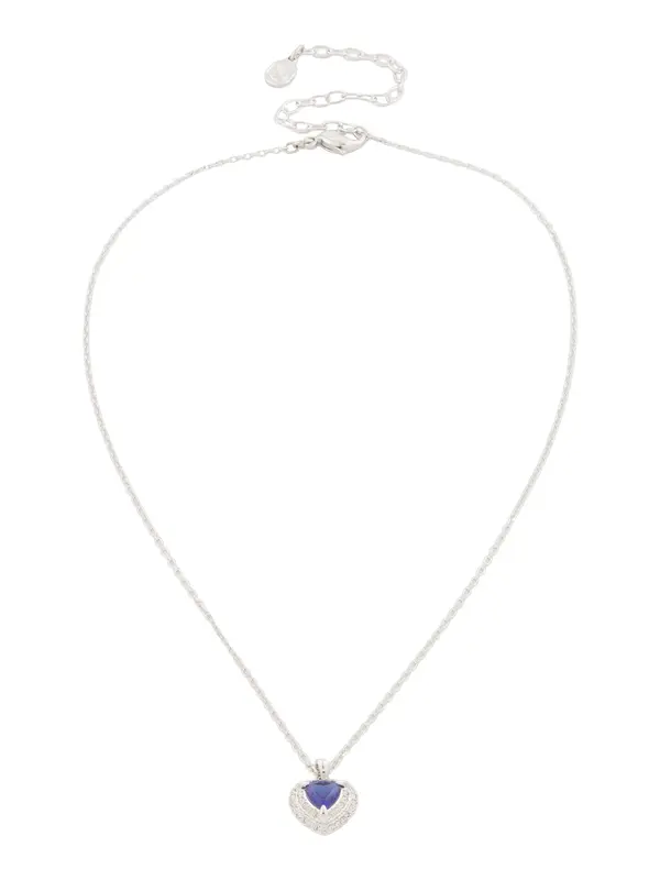 Swarovski Swarovski Lančić  smaragdno zelena / srebro / prozirna