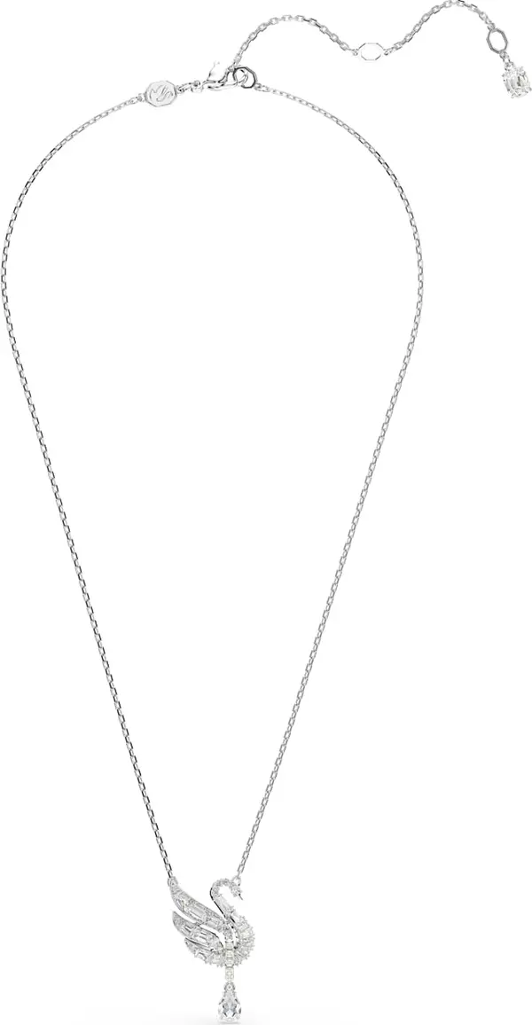 Swarovski Swarovski Lančić 'Swan'  srebro / prozirna