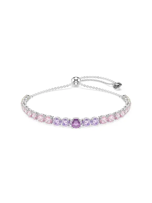 Swarovski Swarovski Narukvica  ljubičasta / lila / roza / srebro