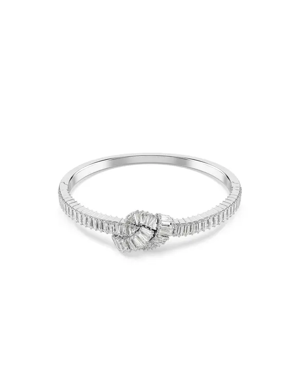 Swarovski Swarovski Narukvica 'Matrix'  srebro / prozirna