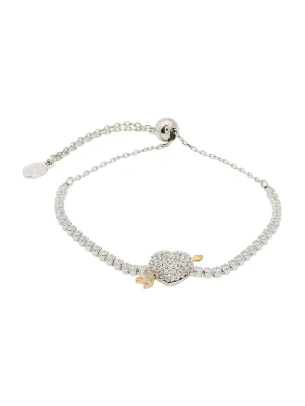 Swarovski Swarovski Narukvica  srebro / prozirna