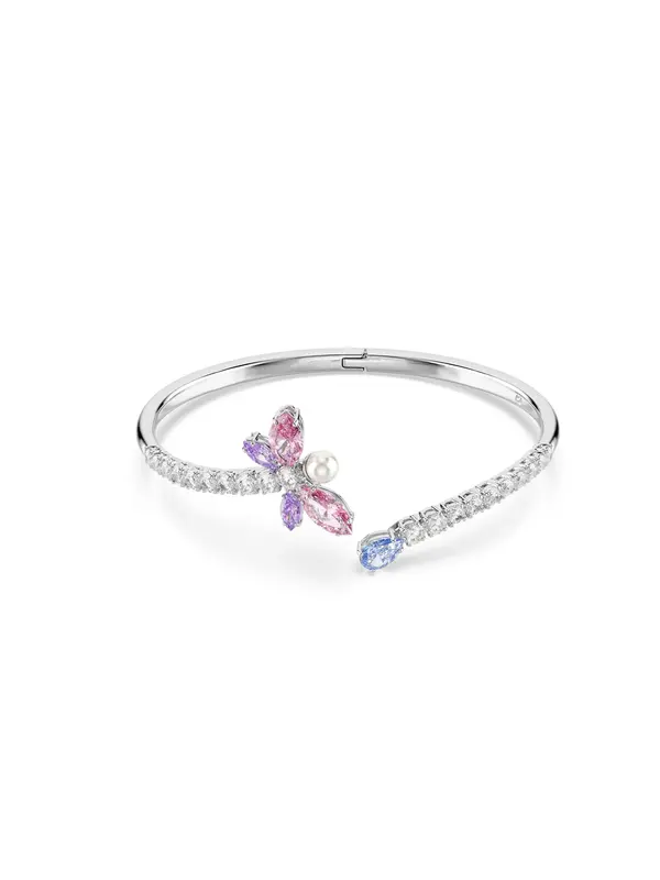 Swarovski Swarovski Narukvica  svijetloplava / ljubičasta / prljavo roza / srebro