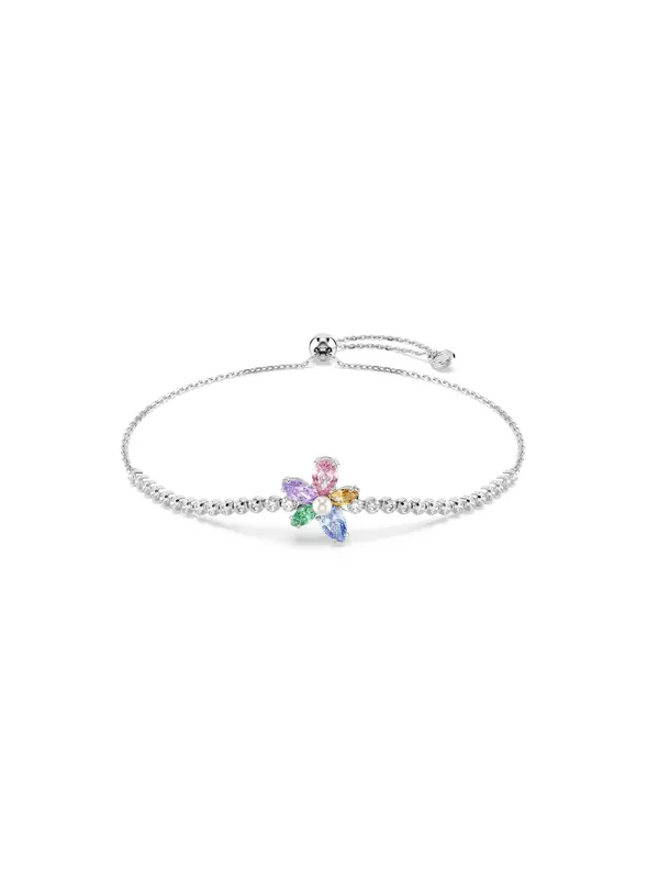 Swarovski Swarovski Narukvica  zelena / lila / roza / srebro