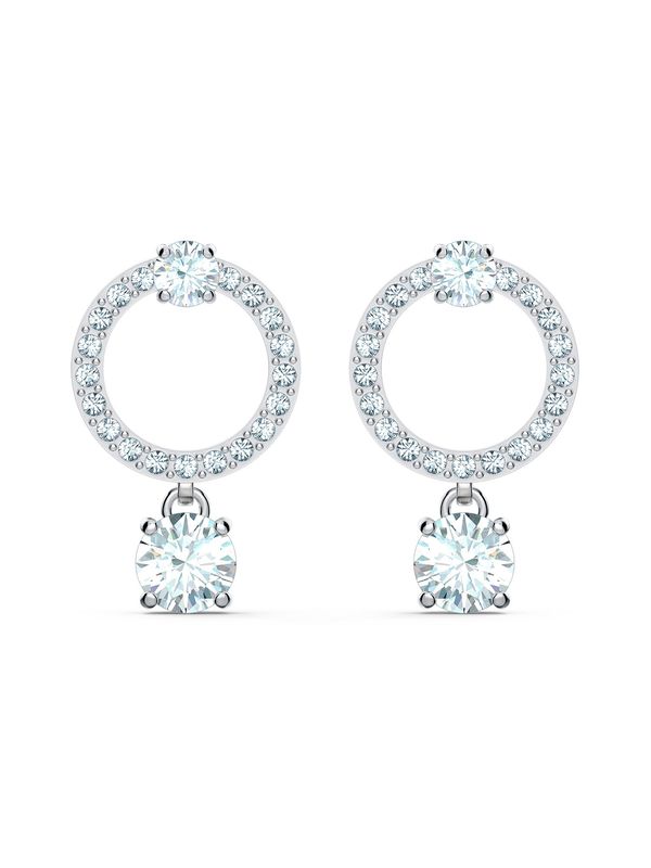 Swarovski Swarovski Naušnice 'Attract Circle'  srebro