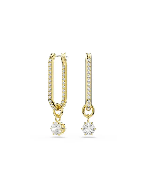 Swarovski Swarovski Naušnice 'Constella'  zlatna / prozirna