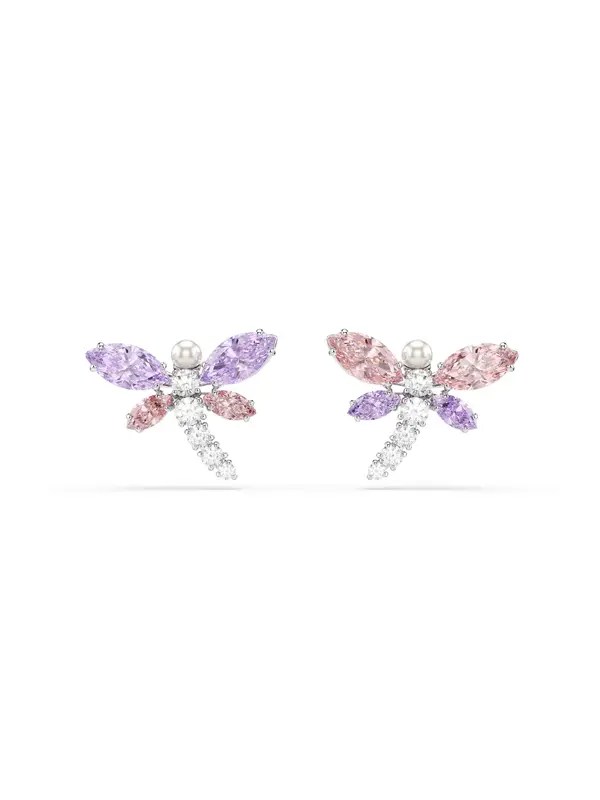 Swarovski Swarovski Naušnice  ljubičasta / roza / srebro