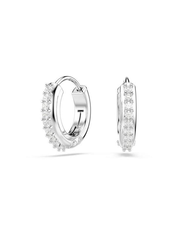 Swarovski Swarovski Naušnice 'MATRIX'  srebro / prozirna