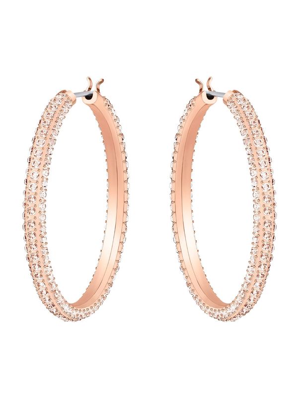 Swarovski Swarovski Naušnice 'Stone'  rozo zlatna / prozirna