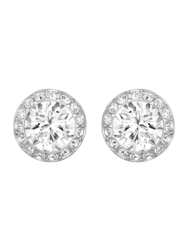 Swarovski Swarovski Naušnice 'Una'  srebro / bijela